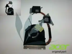 Bloc ventilateur CPU Discreteneuf d'origine Acer pour Acer Aspire V5-431PG