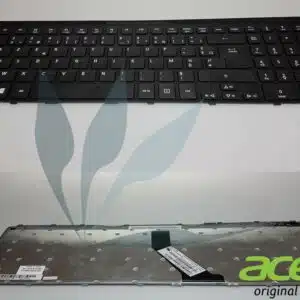 Clavier français noir fond noir neuf d'origine Acer pour Acer Aspire V5-571G