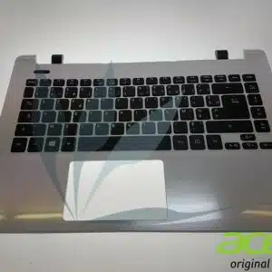 Clavier français noir avec repose-poignets blanc neuf d'origine Acer pour Acer Apire E5-471