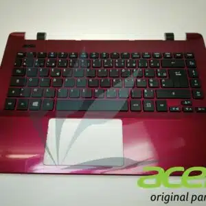 Clavier français avec repose-poignets rouge neuf d'origine Acer pour Acer Aspire E5-411