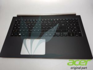 Clavier français noir avec repose-poignets gris neuf d'origine Acer pour Acer Aspire VN7-591G