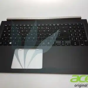 Clavier français noir avec repose-poignets gris neuf d'origine Acer pour Acer Aspire VN7-591G