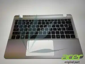 Clavier français avec repose-poignets gris neuf d'origine Acer pour Acer Aspire E3-112