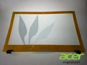Plasturgie tour d'écran jaune neuve d'origine Acer pour Acer Aspire E5-573