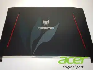Capot supérieur écran noir neuf d'origine Acer pour Acer Predator PH317-52
