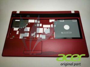 Plasturgie repose-poignets rouge avec touchpad neuve d'origine Acer pour Acer Aspire 5552G