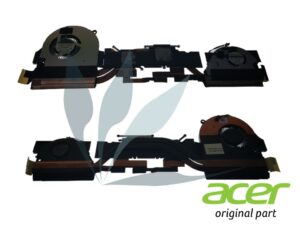 Bloc ventilateurs  neuf d'origine Acer pour Acer aspire Nitro VN7-792G (pour modèles avec carte graphique GTX945/GTX950)