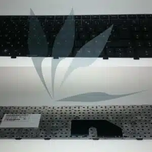 Clavier Francais Noir pour pavilion DV6-6 SERIES -- VOIR PHOTO FORME DE LA NAPPE ET DIMENSION (35.5 cm) --