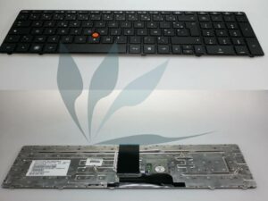 Clavier français non rétro éclairé avec track point neuf d'origine HP pour HP Elitebook 8560w