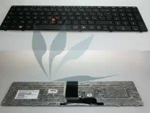 Clavier français non rétro éclairé avec track point neuf d'origine HP pour HP Elitebook 8560w