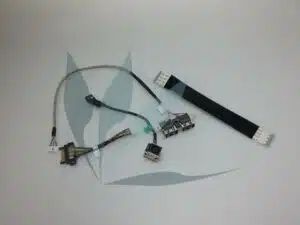 Kit de câbles (connecteurs d'alimentation, batterie,  audio & USB, power) pour Probook 4740S