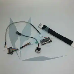 Kit de câbles (connecteurs d'alimentation, batterie,  audio & USB, power) pour Probook 4740S