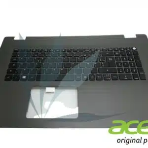 Clavier français gris non rétro-éclairé avec repose-poignets neuf d'origine Acer pour Acer Aspire E5-772