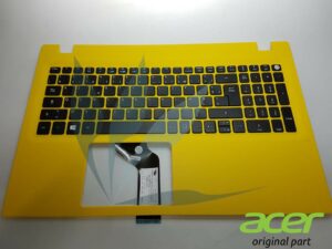 Clavier français avec repose-poignets jaune neuf d'origine Acer pour Acer Aspire E5-573G