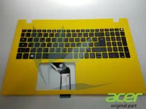 Clavier français avec repose-poignets jaune neuf d'origine Acer pour Acer Aspire E5-573