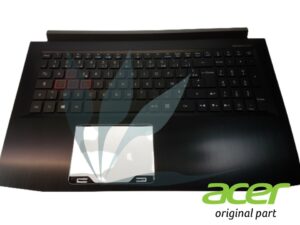 Clavier français rétro-éclairé avec repose-poignets noir neuf d'origine Acer pour Acer Predator G3-572 (pour modèles avec carte graphique GTX1060)