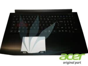 Clavier français rétro-éclairé avec repose-poignets noir neuf d'origine Acer pour Acer Predator G3-572 (pour modèles avec carte graphique GTX1050)