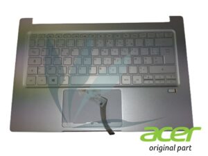 Clavier français rétro-éclairé avec repose-poignets argent neuf d'origine Acer pour Acer Aspire A515-56G