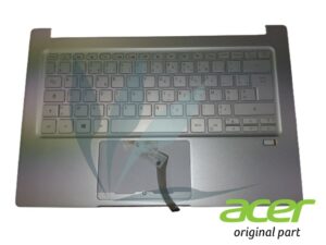 Clavier français rétro-éclairé avec repose-poignets argent neuf d'origine Acer pour Acer Aspire A515-56