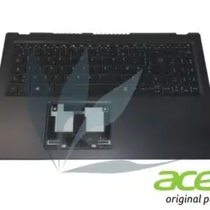 Clavier français rétro-éclairé avec repose-poignets noir neuf d'origine Acer pour Acer Aspire A515-56