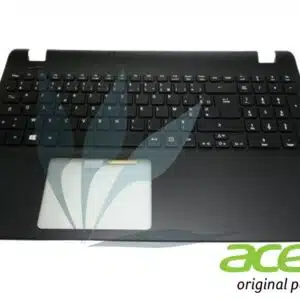Clavier français neuf d'origine constructeur avec repose-poignets noir pour Packard Bell Easynote TE70BH