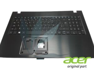 Clavier français avec repose-poignets noir non rétro-éclairé neuf d'origine Acer pour Acer Aspire E5-575