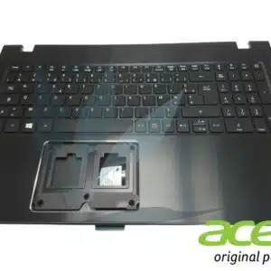Clavier français avec repose-poignets noir non rétro-éclairé neuf d'origine Acer pour Acer Aspire E5-575T
