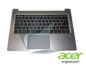 Clavier français avec repose-poignets argent neuf d'origine Acer pour Acer Swift SF113-31