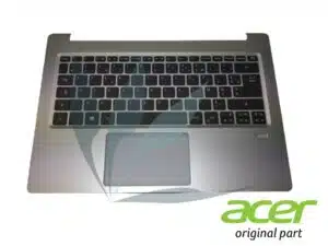 Clavier français avec repose-poignets argent neuf d'origine Acer pour Acer Swift SF113-31
