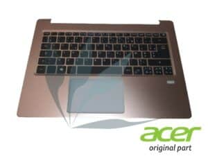 Clavier français avec repose-poignets rose neuf d'origine Acer pour Acer Swift SF113-31