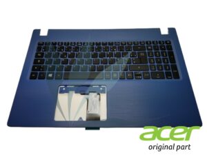 Clavier français avec repose-poignets bleu neuf d'origine Acer pour Acer Aspire A315-31