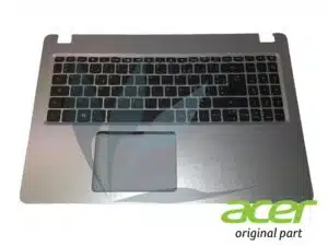 Clavier français rétro-éclairé avec repose-poignets argent neuf d'origine Acer pour Acer Aspire A515-52