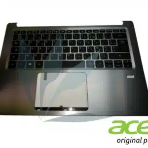 Clavier français rétro-éclairé avec repose-poignets argent neuf d'origine Acer pour Acer Swift SF314-41