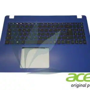 Clavier français avec plasturgie repose-mains bleue neuf d'origine Acer pour Acer Aspire A315-54