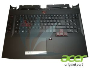 Clavier français rétro-éclairé avec repose-poignets et touchpad neuf d'origine Acer pour Acer Predator G9-793