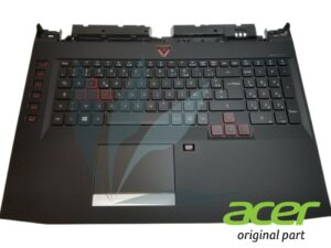 Clavier français rétro-éclairé avec repose-poignets et touchpad  pour Acer Predator GX-792