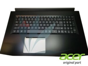 Clavier français avec repose-poignets noir neuf d'origine Acer pour Acer Predator PH317-51 Helios 300 (pour modèles avec carte graphique GTX1050)