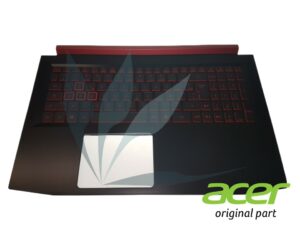 Clavier français rétro-éclairé avec repose-poignets noir neuf d'origine Acer pour Acer Aspire Nitro AN515-41