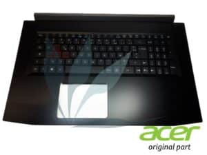 Clavier français rétro-éclairé avec repose-poignets noir neuf d'origine Acer pour Acer Predator PH317-52 (pour modèles avec carte graphique GTX1060)