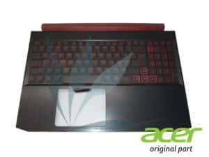 Clavier français rétro-éclairé avec repose-poignets noir neuf d'origine Acer pour Acer Aspire Nitro AN515-54  (pour modèles avec carte graphique GTX1660TI ou RTX2060)