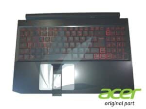 Clavier français rétro-éclairé avec repose-poignets noir neuf d'origine Acer pour Acer Nitro AN515-44 (pour modèles avec carte graphique GTX1650)- nous contacter en cas de doute sur la compatibilité avec votre modèle -