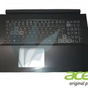 Clavier français rétro-éclairé avec repose-poignets type 1 neuf d'origine Acer pour Acer Aspire Nitro AN517-54