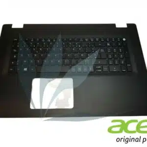 Clavier français non rétro-éclairé avec repose-poignets noir neuf d'origine Acer pour Acer Travelmate TMP277-MG