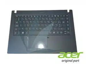 Clavier français avec repose-poignets et touchpad neuf d'origine Acer pour Acer Travelmate TMP2410-G2-M