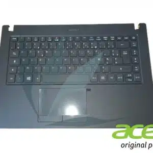 Clavier français avec repose-poignets et touchpad neuf d'origine Acer pour Acer Travelmate TMP2410-G2-M