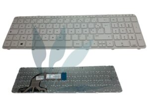 Clavier francais blanc (avec la grille) neuf pour HP Pavilion 15-E SERIES