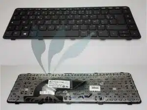 Clavier français noir neuf d'origine HP pour HP Probook 640G1 (version sans pointing stick)