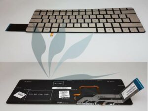 Clavier français rétro-éclairé pour HP Spectre 13 X2 PRO