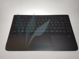 Clavier français avec repose-poignets noir avec touchpad neuf d'origine HP pour HP Pavilion X360 13-S SERIES
