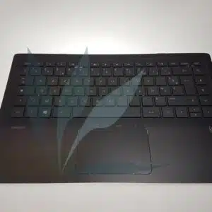 Clavier français avec repose-poignets noir avec touchpad neuf d'origine HP pour HP Pavilion X360 13-S SERIES